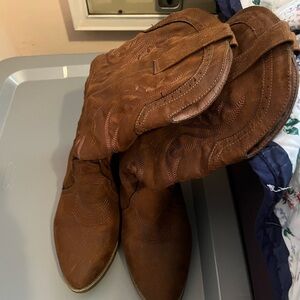 Brown Western Cowboy Boots